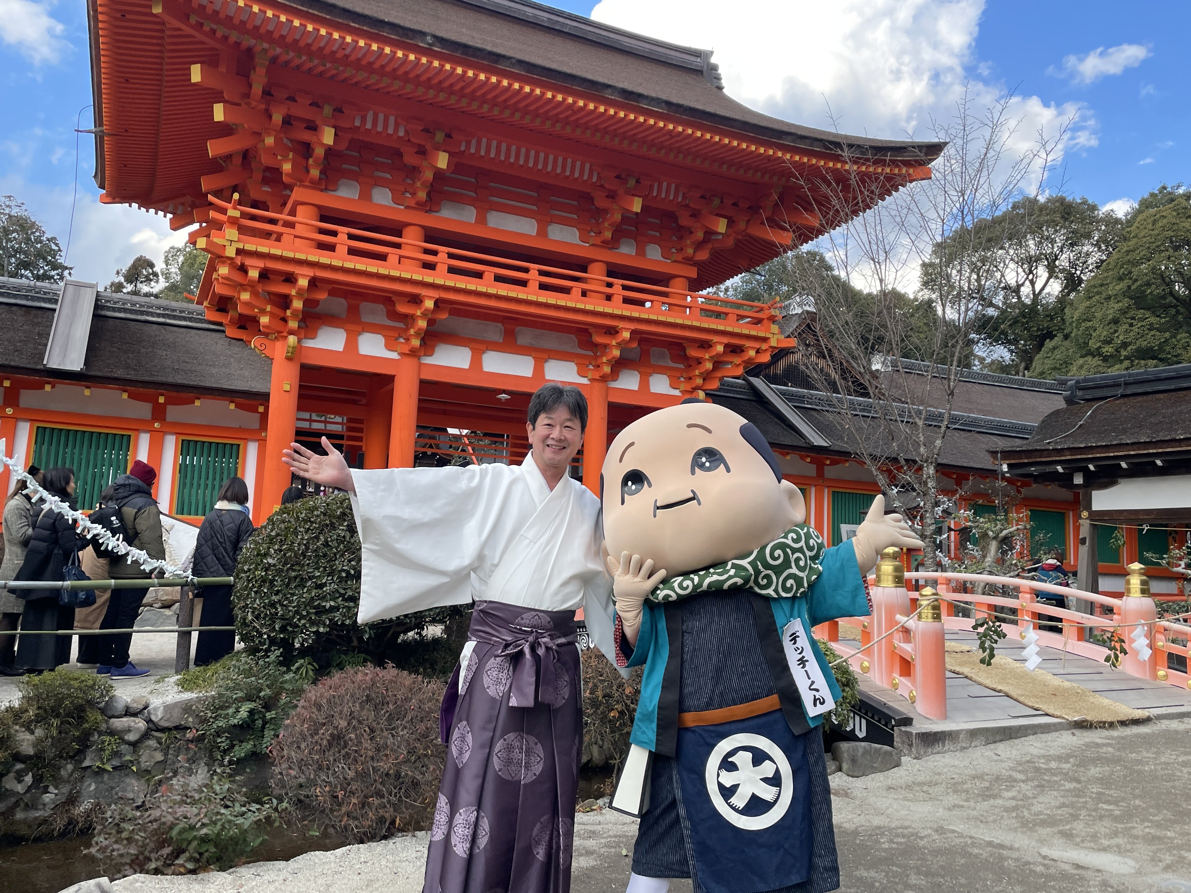 上賀茂神社さんへ初詣に！（前編）の巻